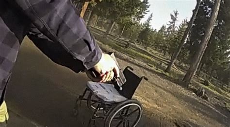 Undercover Federal Police Shot and Paralyzed Unhoused Man in Wheelchair